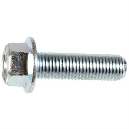 JIS B1189 Hex Flange Bolt, M10-1.25 x 35mm, Zinc Finish (Qty: 10)