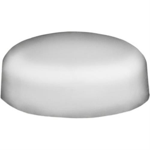 Pop-On Screw Cover White #8, For Use With Pop-On Base 13841 (Qty: 50)