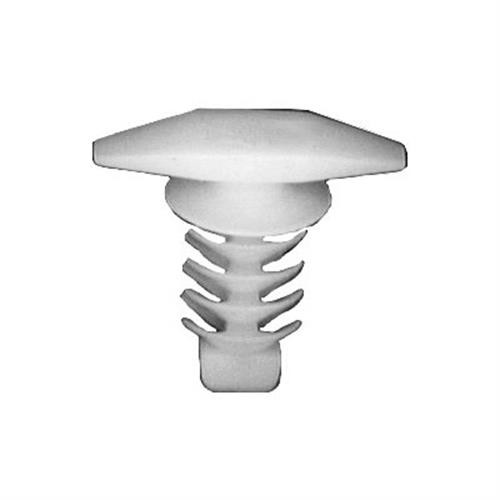 Weatherstrip Retainer, White Nylon, for Ford Windstar 1995 on (Qty: 50)