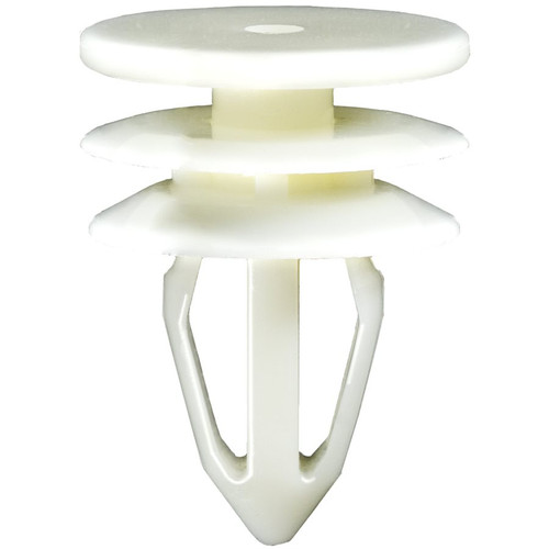 Door Trim Panel Retainer, White Nylon, for GM 15076791 (Qty: 15)