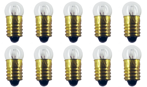Box of 10 #52 Lamp Bulb Lightbulbs 14.4 V 1.44 W 0.1 A