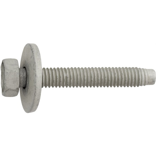 Hex Head SEMS Body Bolt Zinc M6-1.0 x 40mm (Qty: 10)