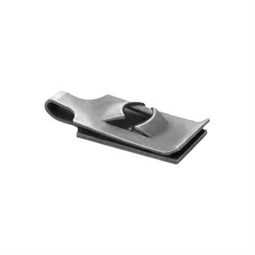 U-Nut #10-24 Screw Size, 9/16" Center of Hole to Edge, Phosphate (Qty: 100)