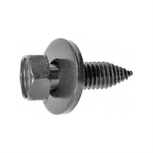 M6.3-1.0 x 20mm Class 9.8 Bolt, Hex Head, SEMS, 17mm Washer, Phosphate (Qty: 25)