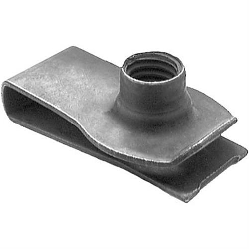 Extruded U-Nut, 3/8-16 Screw, 1.125" Edge to Hole Center for Ford 45269 (Qty: 2)