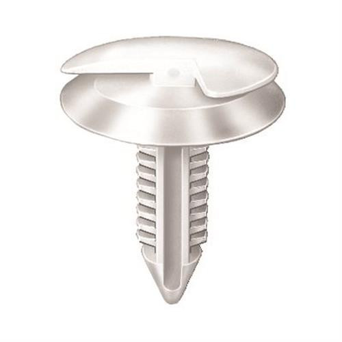 Conduit / Trim Panel Retainer, White Nylon, for GM 20451401 (Qty: 4)