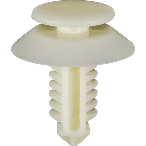 Door Trim Panel Retainer White Nylon for Ford N802900 or GM 21042958 (Qty: 5)