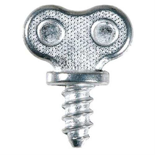 Dealer License Plate Thumb Screw #14 X 1/2", Die-Cast Zinc (Qty: 3)