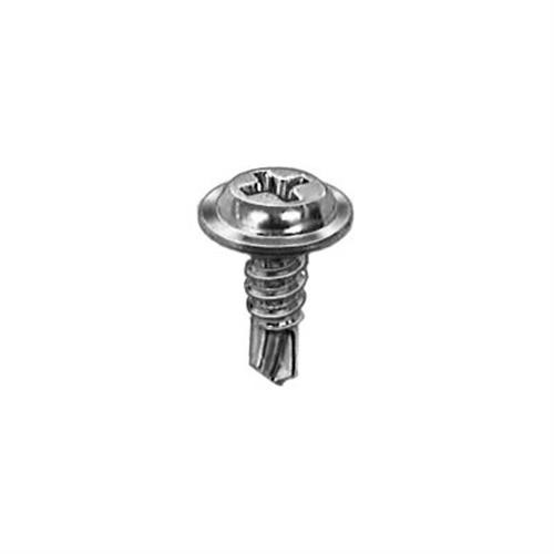 Tapping Screw, #8 x 1/2", Phillips Washer Head TEKS (Qty: 12)