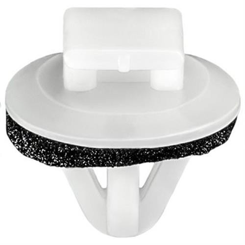 Moulding Clip, 15mm Head, 9mm Stem, for GM and Toyota (Qty: 4)