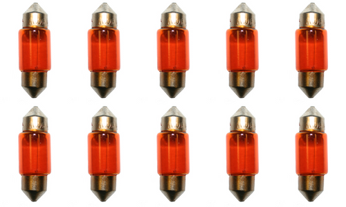 Box of 10 #3175A Lamp Auto Bulb Automotive Lightbulb