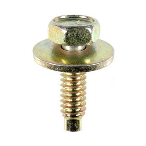 Hex Head SEMS Body Bolt, Dog Point, 1/4"-20 x 7/8", for Ford 57030-S36 (Qty: 4)