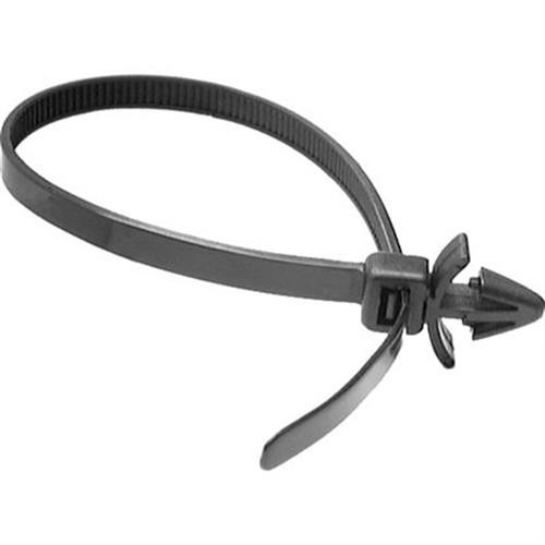 Push Mount Cable Tie For Imports, 200mm x 5mm, 6.3mm Hole (Qty: 5) Push Mount Cable Tie For Imports, 200mm x 5mm, 6.3mm Hole (Qty: 5)