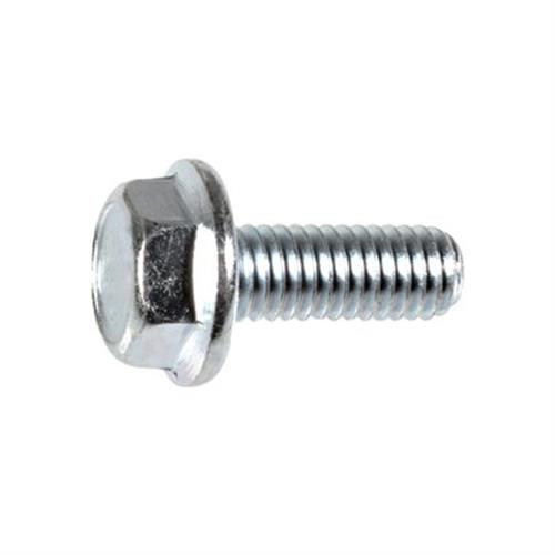 Hex Flange License Plate Screw M6-1.0 X 16mm, Class 10.9  (Qty: 8)