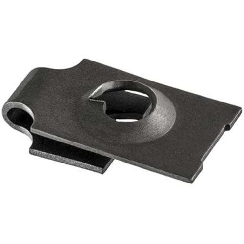 J Nut for #14 Screw Size, 0.032" to 0.040" Range, Phosphate Finish (Qty: 100)