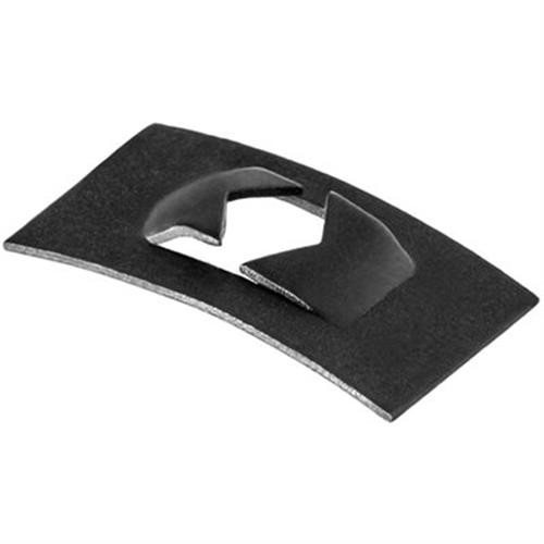 Flat Nut for #10-24 Screw, Size 7/16" x 3/4", Phosphate Finish (Qty: 100)