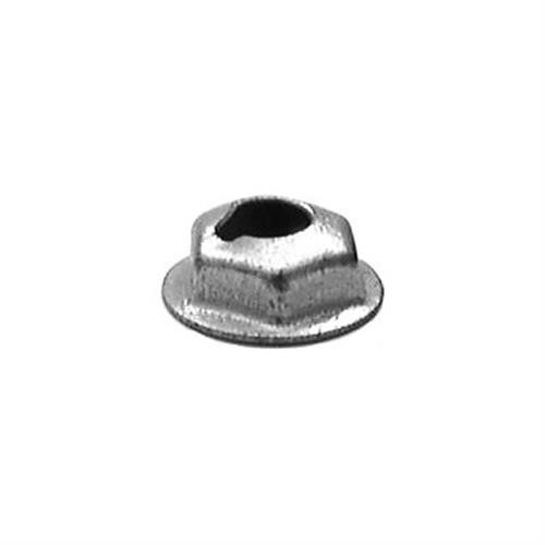 Washer Lock Nut 1/4"-20, 19/32" OD, 7/16" Hex (Qty: 100)