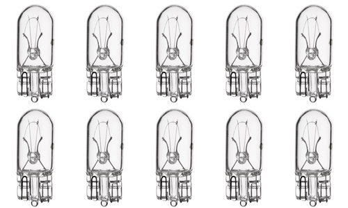 Box of 10 #259 Lamp Auto Bulb Automotive Lightbulb 6.3V 1.58W
