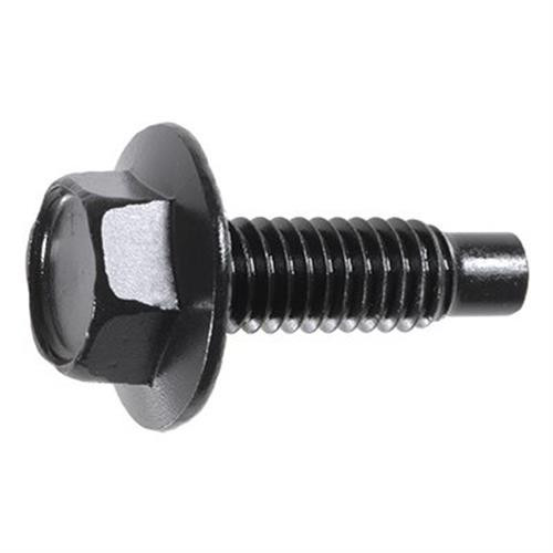5/16"-24 x 1" Indented Hex Washer Head, Spin-Lock Bolt Dog Point Screw (Qty: 50)