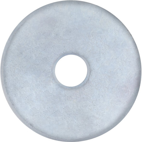 Fender Washer 1-1/2"OD, 17/32" ID, for 1/2" Bolt Size, Zinc (Qty: 100)