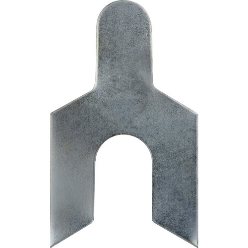 Shims 1/32" Thick, 1-1/2" x 2-1/2" With 9/16" Slot (Qty: 50)