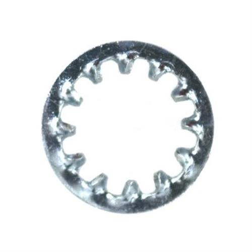 #12 (7/32") Internal Lock Washers, Zinc Finish (Qty: 100)