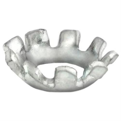 #6 Countersunk External Lock Washer Zinc Finish (Qty: 100)