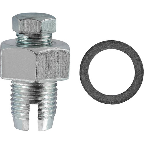 1/2"-20 Single-Oversize Piggy-Back Drain Plug With Gasket (Qty: 5)