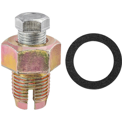 1/2"-20 Double-Oversize Piggy-Back Drain Plug With Gasket (Qty: 5)