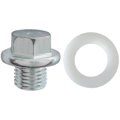 M14-1.5 Oil Drain Plug With Gasket, 11mm Length Under Head (Short Body) (Qty: 5)
