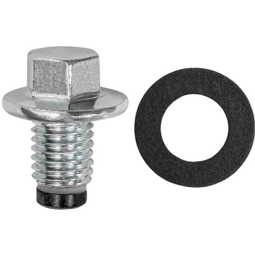 Magnetic Oil Drain Plug M12-1.75 With Gasket (Qty: 2) Magnetic Oil Drain Plug M12-1.75 With Gasket (Qty: 2)