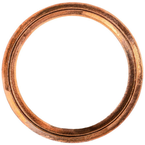 Crushable Copper Oil Drain Plug Gasket, M18 x M24, 18mm ID, 23.75mm OD (Qty: 10)