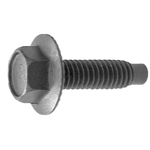 Bolt 5/16"-18 x 1-1/4", 13/16" Indented Hex Washer Head, Dog Point (Qty: 50)