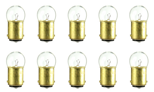 Box of 10 #62 Miniature Bulbs 3.45V 0.84A 1.9CP