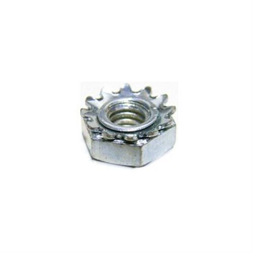 K-Lock 5/16"-18 Hex Keps Nut, Zinc (Qty: 100)