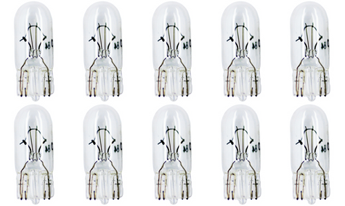 Box of 10 #657 Auto Truck Aircraft Miniature Bulbs NEW