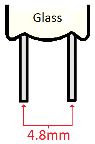 Box of 10 #19 Lamp Bulb Lightbulb, 14.4V, 0.1A, 1.44W, G-3.5 Glass, Bi-Pin Base