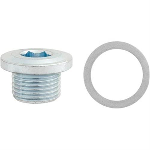 M18-1.5 Drain Plug With Gasket, 26mm Washer Diameter, (Qty: 2)