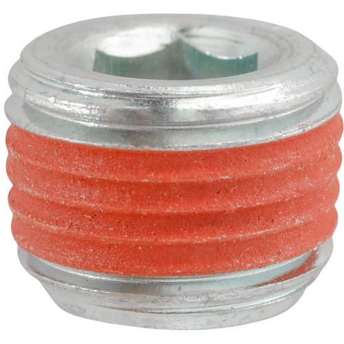 1/8"-27 Pipe Plug, Steel, 5/16" Long, With Sealant, Marli (Qty: 25)