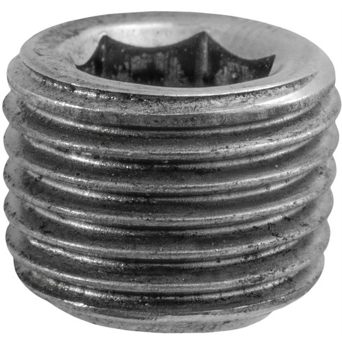 1/4"-19 British Pipe Plug, 10mm Long, Marli (Qty: 25)