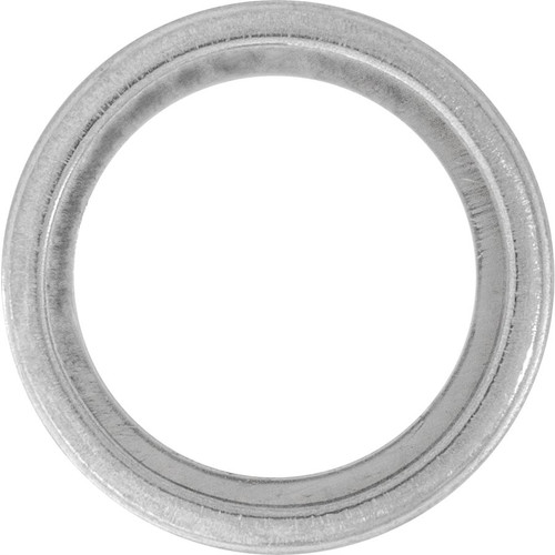 M18 x M25 Crushable Steel Gasket, 18mm ID, 25mm OD, 2.3mm Thick (Qty: 10)