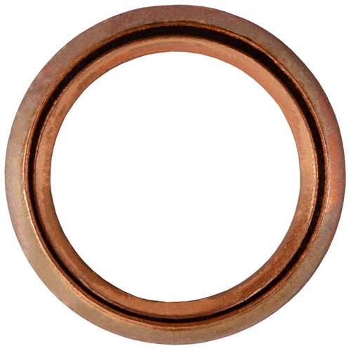 Crushable Copper Gasket, M8 x M11, 8.2mm ID, 11.3mm OD, 1.5mm Thick (Qty: 10)