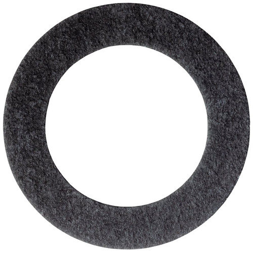 Black Fibre Gasket, M18 x M28, 18.3mm ID, 28.44mm OD, 1.5mm Thick (Qty: 25)