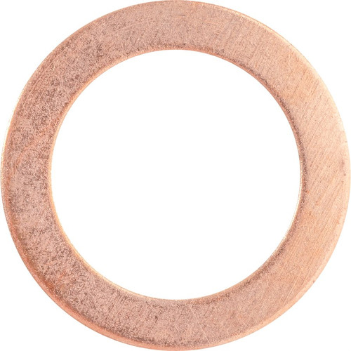 7/16" x 5/8" Flat Copper Gasket, 1/32" Thick, Marli (Qty: 25)
