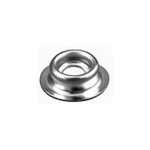 Snap Button Fastener Stud, Nickel on Brass (Qty: 100)