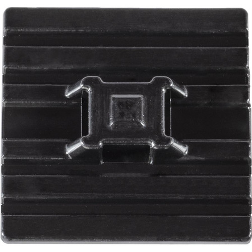 Adhesive Flexible Cable Tie Mount, 1.1" x 1.1", 0.2" Max Tie Width (Qty: 10)