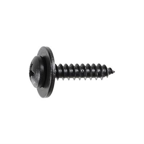 Tapping Screw #8 x 1/2" Phillips Pan Head SEMS, 1/2" Washer, Phosphate (Qty: 50)