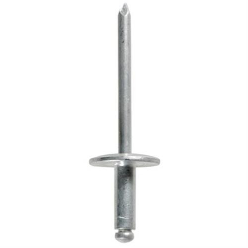 Aluminum Pan-L Rivets, 3/16" Shank x 9/16", Dome 5/8" Flange (Qty: 500)
