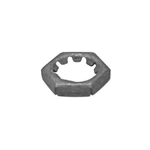 Hex Palnut Lock Nut, 1/2"-20 Thread, 3/4 Hex, Zinc Plated, (Qty: 100)