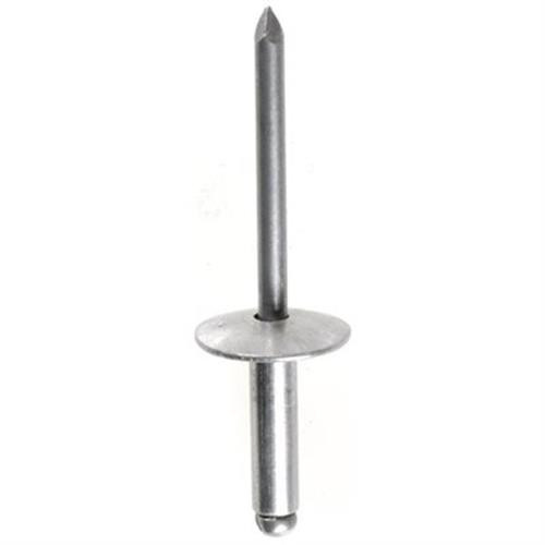 Aluminum Pan-L Rivets, 3/16" Shank x 11/16", Dome 5/8" Flange (Qty: 50)